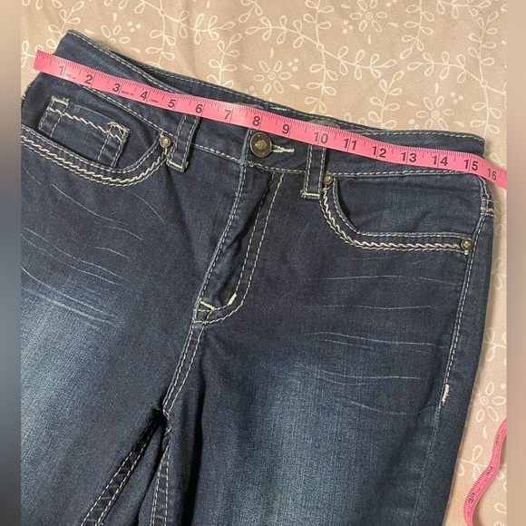Seven7 slimming straight jeans size 10 - Picture 7 of 10